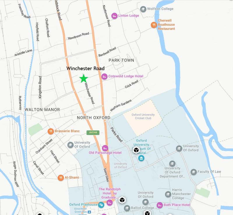 winchester road map